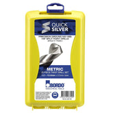 Bordo - 25 Piece Bright HSS Jobber Set in ABS Plastic Case | 2007-M3